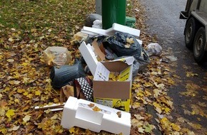 Polizeipräsidium Konstanz: POL-KN: (VS-Schwenningen) Umweltsünder entsorgen Müll in der Landschaft (02.11.2021)