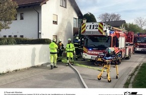 Feuerwehr M&uuml;nchen: FW-M: Kellerbrand in Wohnanwesen (Obermenzing)