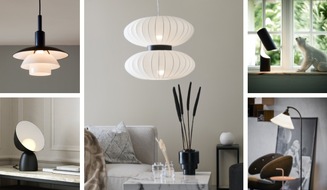 Lampenwelt GmbH: Leuchten im Black-&-White-Chic - Lampenwelt.de stellt Lichtideen in Schwarz und Weiß vor