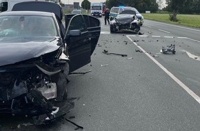 Polizei Coesfeld: POL-COE: Dülmen, Buldern, Weseler Straße/ Drei Verletzte bei Unfall