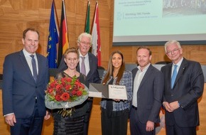 Klüh Service Management GmbH: Auszeichnung für Wissenschaftlerin Prof. Dr. Kathrin Thedieck / Klüh Stiftung ehrt Wissenschaftlerin für Forschung zur Tuberösen Sklerose