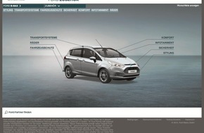 Ford-Werke GmbH: Schneller Zugriff und einfache Suche: Neuer Ford Online Zubehörkatalog geht an den Start (BILD)