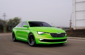 Skoda Auto Deutschland GmbH: Aufregende Designstudie 'SKODA VisionC' gibt Deutschlanddebüt auf der AMI in Leipzig (FOTO)