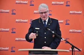 Deutscher Feuerwehrverband e. V. (DFV): Plattform f&uuml;r Netzwerkarbeit zum Bev&ouml;lkerungsschutz / Messe RETTmobil INTERNATIONAL in Fulda er&ouml;ffnet / DFV-Pr&auml;sident dankt Partnern
