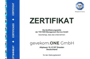 gevekom GmbH: gevekom investiert in Cyber-Security und Qualitätsmanagement