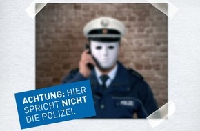 Polizei Mettmann: POL-ME: Warnung vor neuer Betrugsvariante des "falschen Polizeibeamten" - Kreis Mettmann - 2203164