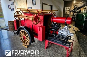 Feuerwehr Bremerhaven: FW Bremerhaven: 2. historische Wachbesichtigung bei der Feuerwehr Bremerhaven