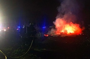 Kreisfeuerwehrverband Ennepe-Ruhr e.V.: FW-EN: Erhöhte Brandgefahr durch Trockenheit - bereits mehrere Brände in der Region - Weitsicht und umsichtiges Verhalten bei Osterfeuer gefordert