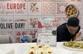 Europe at your table, with olives from Spain: Versatile European Olives: a Hit at the ‘Winter Fancy Food’ Show in the U.S. / Chef Alberto Astudillo demonstrates the most surprising versions of this food