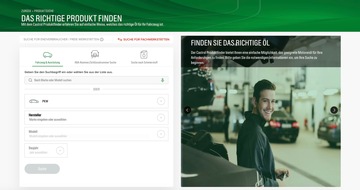 Castrol Germany GmbH: **Pressemeldung** Optimiertes Online-Tool von Castrol: Werkstätten und ihre Kunden finden jetzt noch einfacher das richtige Öl