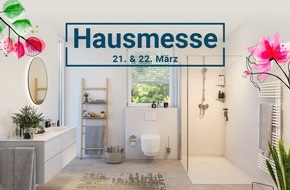 Viterma AG: Lassen Sie Ihr Bad aufblühen! Viterma lädt zur gemeinsamen Hausmesse in 3 Ländern