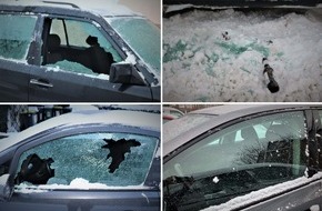 Polizei Paderborn: POL-PB: Massenweise Autoscheiben eingeschlagen oder zerkratzt