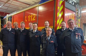 Freiwillige Feuerwehr Alpen: FW Alpen: Jahreshauptversammlung 2024 der Feuerwehr Alpen - Einheit Veen