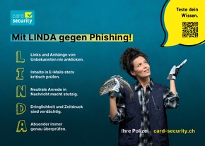 Gegen Phishing setzt die Polizei auf LINDA