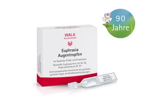 Seit 90 Jahren auf dem Markt: WALA Euphrasia Augentropfen