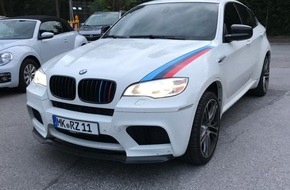 Kreispolizeibehörde Märkischer Kreis: POL-MK: BMW XM6 gestohlen