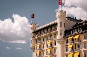 Panta Rhei PR AG: L’ÉTÉ À LA MODE SUISSE: LE GSTAAD PALACE DÉROULE LE TAPIS VERT