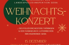 Landespolizeiinspektion Gera: LPI-G: Benefizkonzert der Landespolizeiinspektion Gera