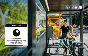 Designit: VeloHUB im Finale für Deutschen Nachhaltigkeitspreis