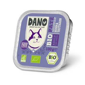 Bio für die Katze: DANO Bio-Katzenfutter ab 1. September 2018 bei DM Drogeriemarkt