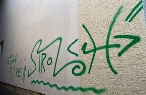 Polizeidirektion Neustadt/Weinstraße: POL-PDNW: Sachbeschädigung durch Graffiti-Schmiererei