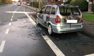 Polizei Coesfeld: POL-COE: Dülmen, Coesfelder Straße/ Auto ausgebrannt