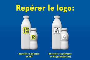 Communiqué de presse: Les bouteilles de lait pourront à l’avenir être recyclées en cycle fermé