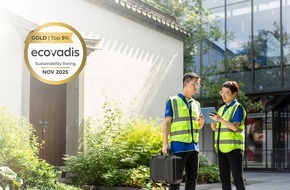 T&Uuml;V Rheinland AG: Ausgezeichnete Nachhaltigkeit: T&Uuml;V Rheinland baut EcoVadis Gold-Rating aus