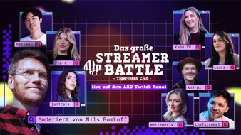 SWR - S&uuml;dwestrundfunk: "Tigerenten Club": Spezialausgabe live auf Twitch