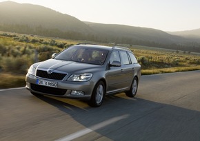 Skoda bietet honorarfreies Bildmaterial zum Modell Octavia