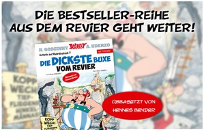 Egmont Ehapa Media GmbH: Asterix trifft wieder auf Hennes Bender:   Die Bestseller-Reihe aus dem Revier geht weiter!