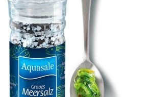 Südwestdeutsche Salzwerke AG: Produkt-News: Aquasale Grobes Meersalz mit Bio-Algen