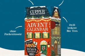 Allos Hof-Manufaktur: Presseinfo: Cupper Teas Adventskalender 2026 - ab September neu