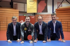 ARAG: ARAG bleibt Hauptsponsor von Borussia Düsseldorf / Düsseldorfer Versicherungskonzern verlängert auch Partnerschaft mit Timo Boll