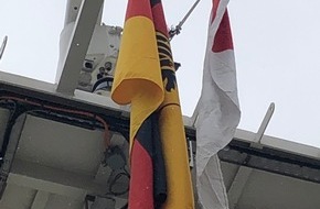 Bundespolizeidirektion Bad Bramstedt: BPOLD-BBS: Feierliche Indienststellung des neuen Einsatzschiffes der Bundespolizei