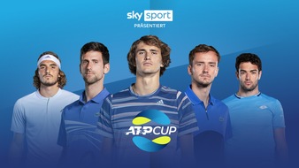 Sky Deutschland: Der Tennis-Jahresauftakt mit Weltmeister und Olympiasieger Alexander Zverev: Sky Deutschland überträgt auch 2022 den ATP Cup /
