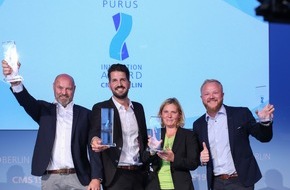 Messe Berlin GmbH: CMS Purus Innovation Award 2019 verliehen