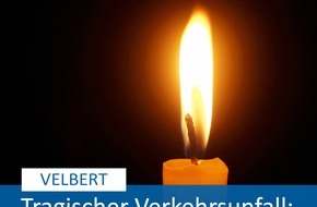 Polizei Mettmann: POL-ME: 41-jähriger Wülfrather bei tragischem Verkehrsunfall ums Leben gekommen - Velbert - 2312005
