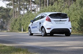 Schaeffler: Der Antrieb für das Stadtauto von morgen - Schaeffler und Ford zeigen Ideenauto mit E-Wheel Drive / Hochintegrierte Radnabenantriebe sind ein Schlüssel für neue Fahrzeugkonzepte (BILD)