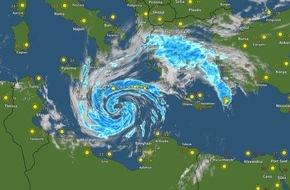 WetterOnline Meteorologische Dienstleistungen GmbH: Medicane Zorbas formiert sich im Mittelmeer