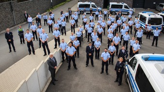 Polizei Bochum: POL-BO: Polizeipräsident Jörg Lukat begrüßt 81 neue Polizistinnen und Polizisten