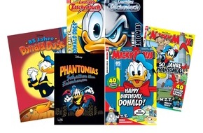 Egmont Ehapa Media GmbH: Donald Duck: ein Held - zwei Jubiläen!