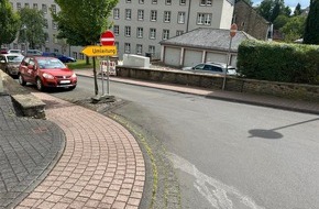 Polizeidirektion Wittlich: POL-PDWIL: Verkehrsunfallflucht durch Radfahrer in Prüm