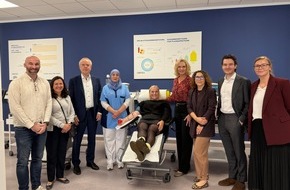 Plasmavita Healthcare GmbH: Anita Brikman, CEO der Plasma Protein Therapeutics Association (PPTA) besuchte das Plasmavita-Spendezentrum in Frankfurt am Main im Rahmen der internationelen Plasma Awareness Woche.