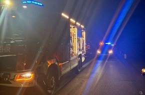Freiwillige Feuerwehr der Gemeinde Sonsbeck: FW Sonsbeck: Zwei Eins&auml;tze der Feuerwehr nach Verkehrsunf&auml;llen