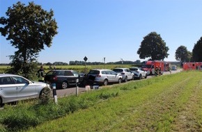 Kreispolizeibehörde Viersen: POL-VIE: Nettetal-Lobberich: Verkehrsunfall - Vier Pkw beteiligt