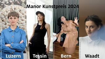 Manor AG: Manor Kunstpreis 2024: Neue Künstler*innen der aufstrebenden Kunstszene in der Schweiz gefördert!