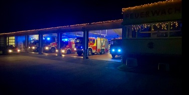 Feuerwehr Herdecke: FW-EN: Feuerwehr zieht ruhige Silvesterbilanz- Mehrere Kleineinsätze für die Feuerwehr