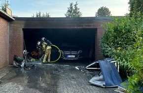 Freiwillige Feuerwehr Osterholz-Scharmbeck: FW Osterholz-Scharm.: Rasches Eingreifen der Feuerwehr verhindert Schlimmeres