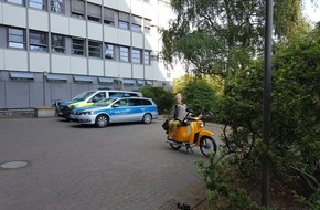 Polizeidirektion Lübeck: POL-HL: HL-St. Jürgen / Ein außergewöhnliches Konzert fand heute vor dem Behördenhochhaus in Lübeck statt.